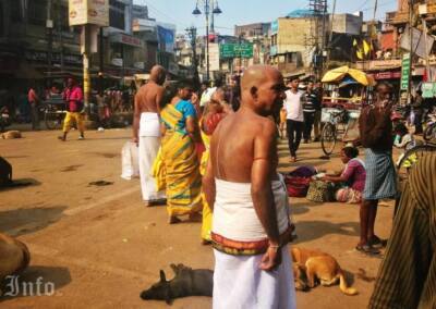 Varanasi život ulice