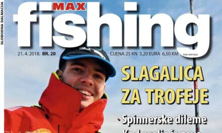 Mladi bolski ribolovac na naslovnici magazina
