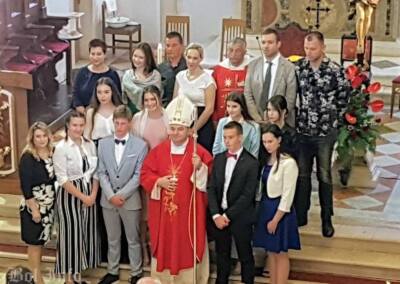 Krizma u Bolu i prvi posjet novog biskupa