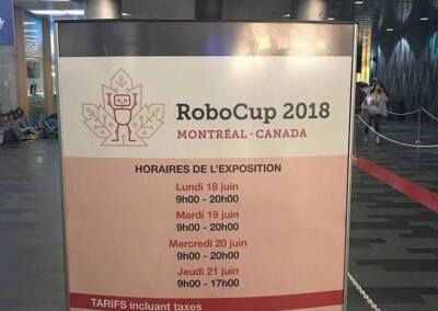 Započeo i glavni dio RoboCupa u Kanadi