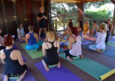 Radionica yoge Bowspring u kampu Kanun