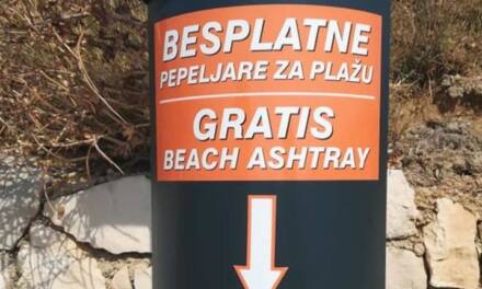 Kako naučiti turiste da ne bacaju opuške po plaži