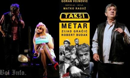 Predstava teatra EXIT “Taksimetar” u petak u Teatrinu
