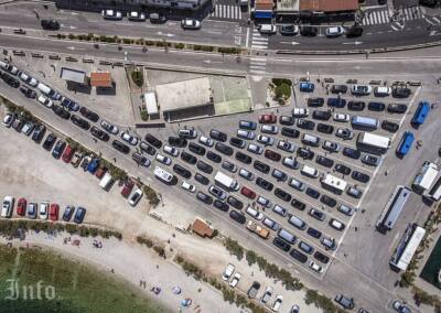 Prometni kolaps u Supetru