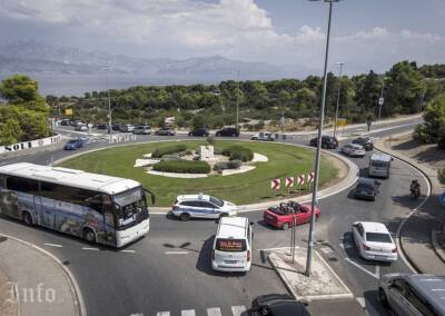 Prometni kolaps u Supetru