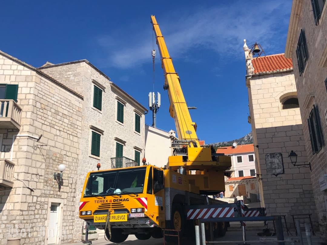 Oprez u centru – Hrvatski Telekom mijenja antene na pošti