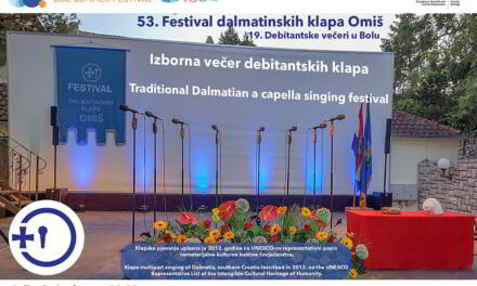 Klape debitanti Omiškog festivala u Bolu ove subote 19. godinu za redom