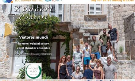 Skladbe cijelog svijeta u posebnoj izvedbi komornog sastava Viatores mundi u utorak 16. srpnja u samostanu