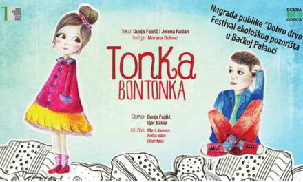 Dječja predstava “Tonka Bontonka” u Teatrinu u četvrtak 18. srpnja
