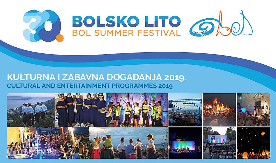 30. Bolsko lito – okrugla obljetnica kulturnih programa i velika fešta na Bolsku fjeru 5. kolovoza