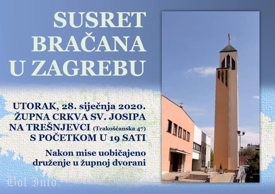 Susret Bračana u Zagrebu