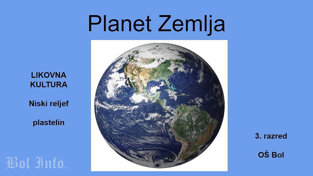 Dan planeta Zemlje u Osnovnoj školi Bol